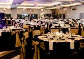 The Delta Chamber Business Excellence Gala room setup in November 2023.